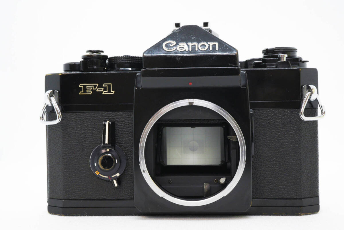[美品+ストラップ付屬] 露出計動作OK！ Canon F-1 后期モデル＋Canon FD 50mm f1.4 S.S.C.　MFレンズ キャノン MFレンズ 一眼レフカメラ