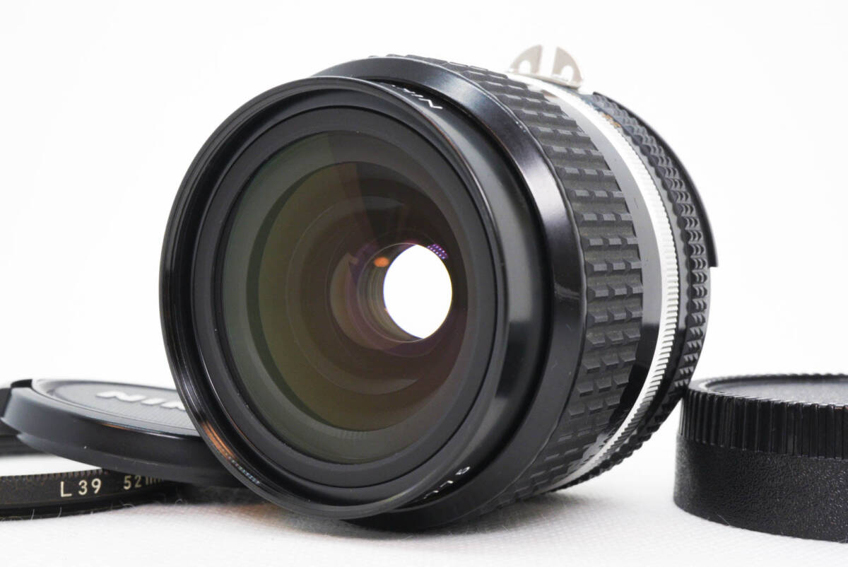 [美品] SICコーティング! Nikon Ai-S NIKKOR 24mm F2　24/1:2　ニコン　AISニッコール　MFレンズ ニコン