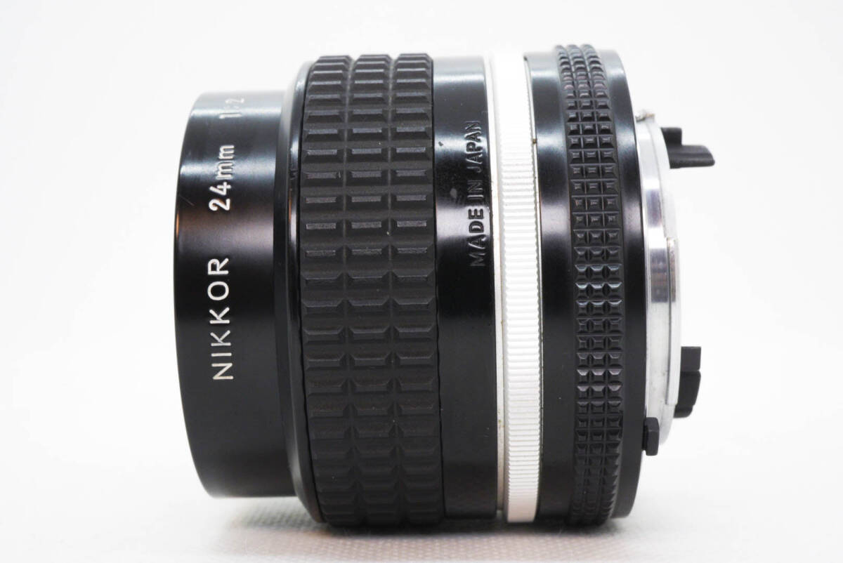 [美品] SICコーティング! Nikon Ai-S NIKKOR 24mm F2　24/1:2　ニコン　AISニッコール　MFレンズ ニコン
