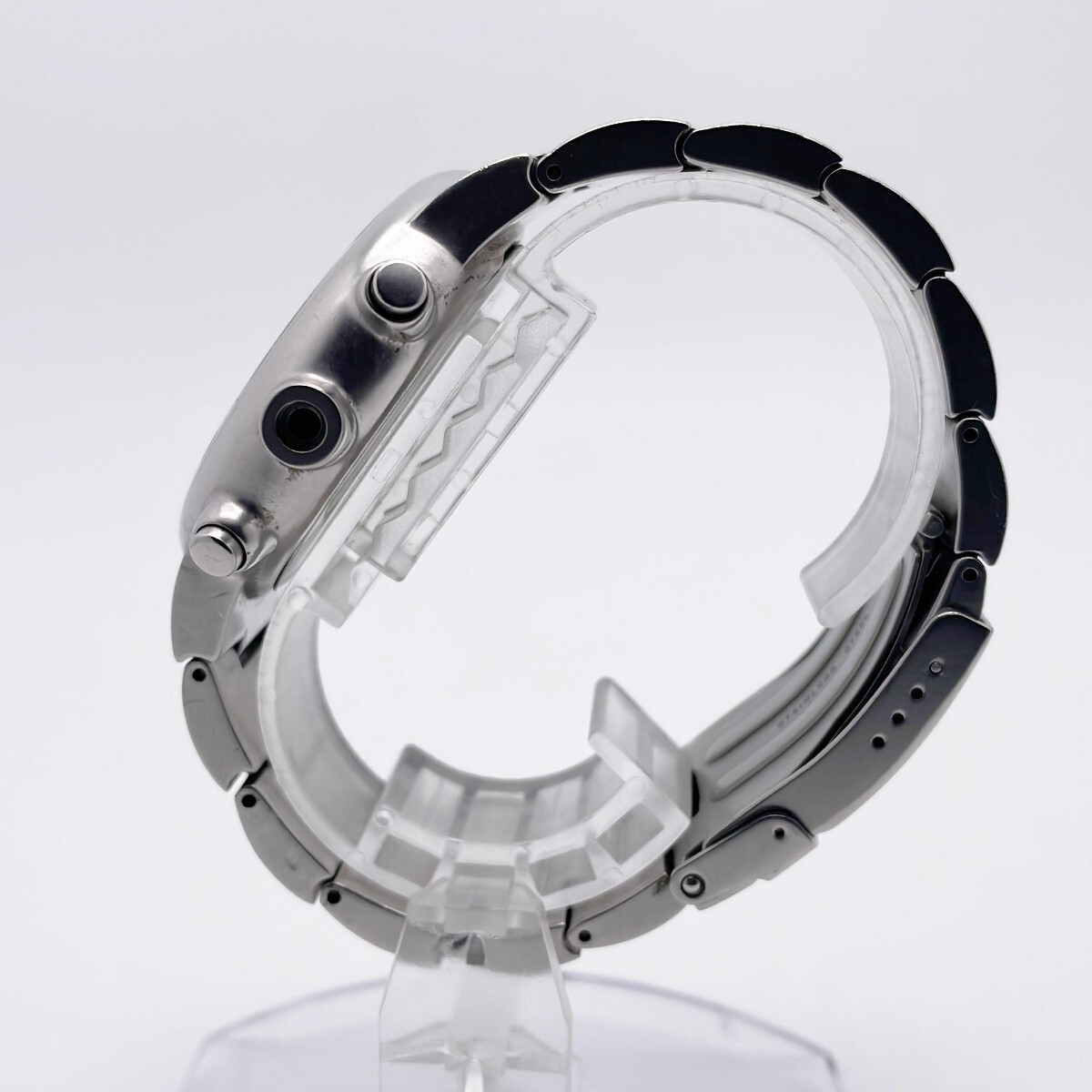 【64203】カルバンクライン メンズ腕時計 K18171 SS 黒 QZ_画像2