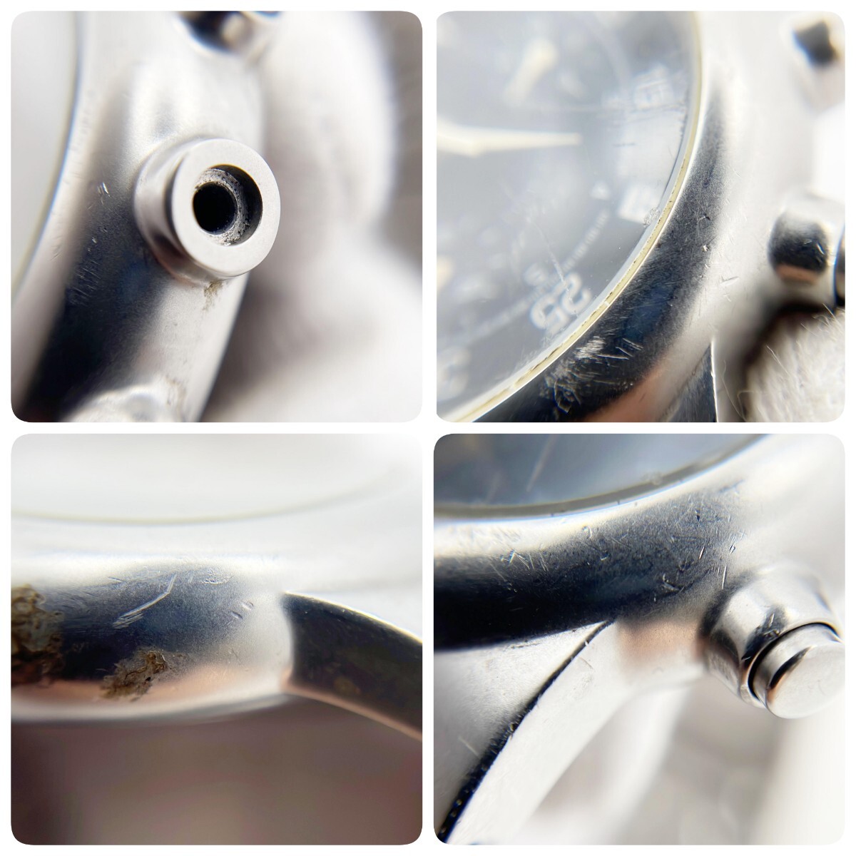 【64203】カルバンクライン メンズ腕時計 K18171 SS 黒 QZ_画像8