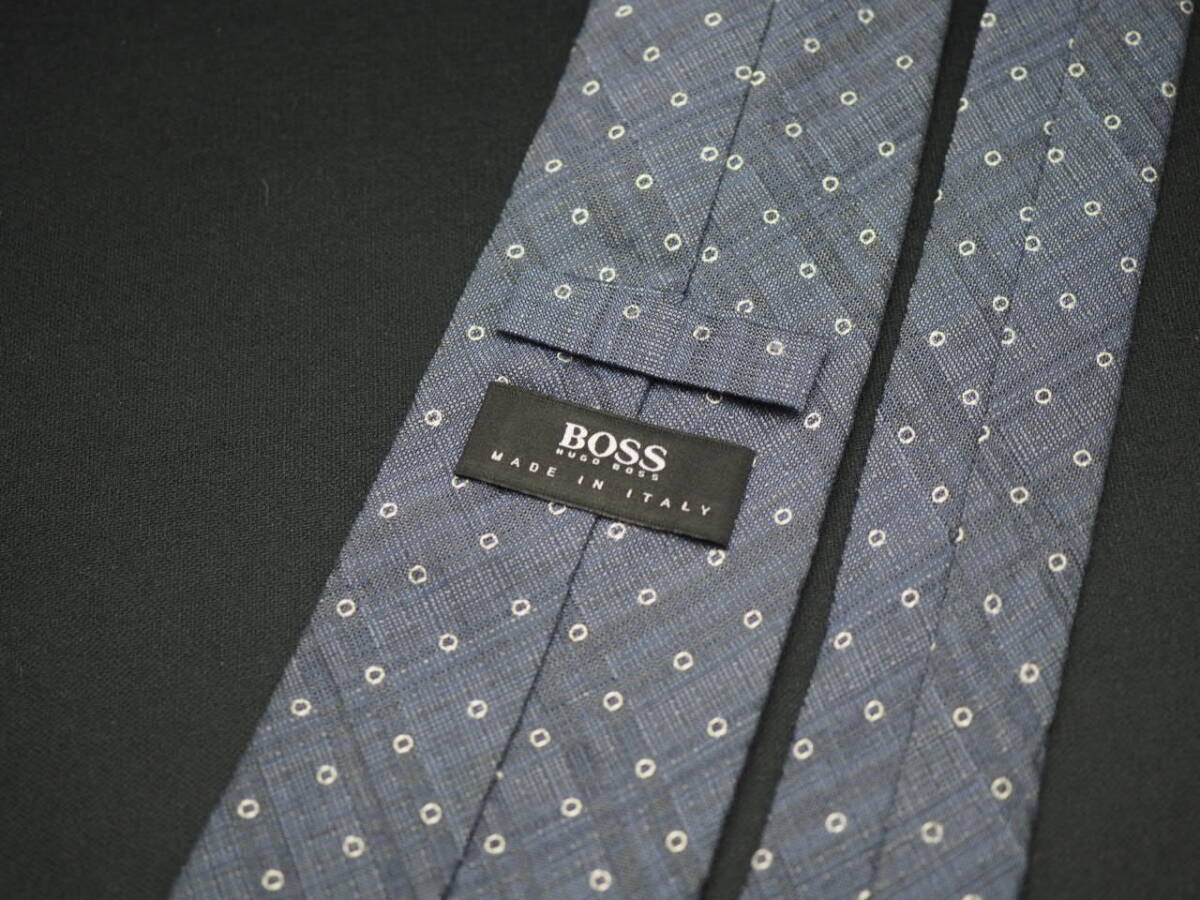美品【HUGO BOSS ヒューゴ ボス】 F2271 SILK ブランド ネクタイ 古着 良品 転売 仕入_画像5