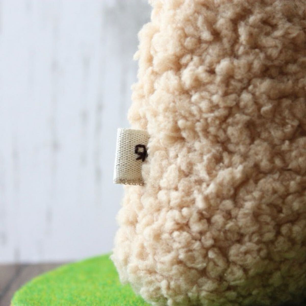 【生えうさぎぬいぐるみ】オリジナルキャラクター　ハンドメイド手縫い　ブラウンボア