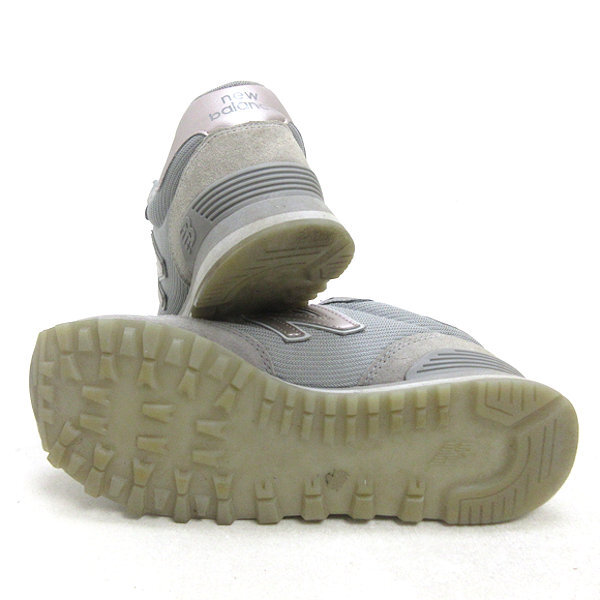 H#[25cm] New balance /New Balance WL515CAB low cut спортивные туфли / серый /LADIES#17[ б/у ]