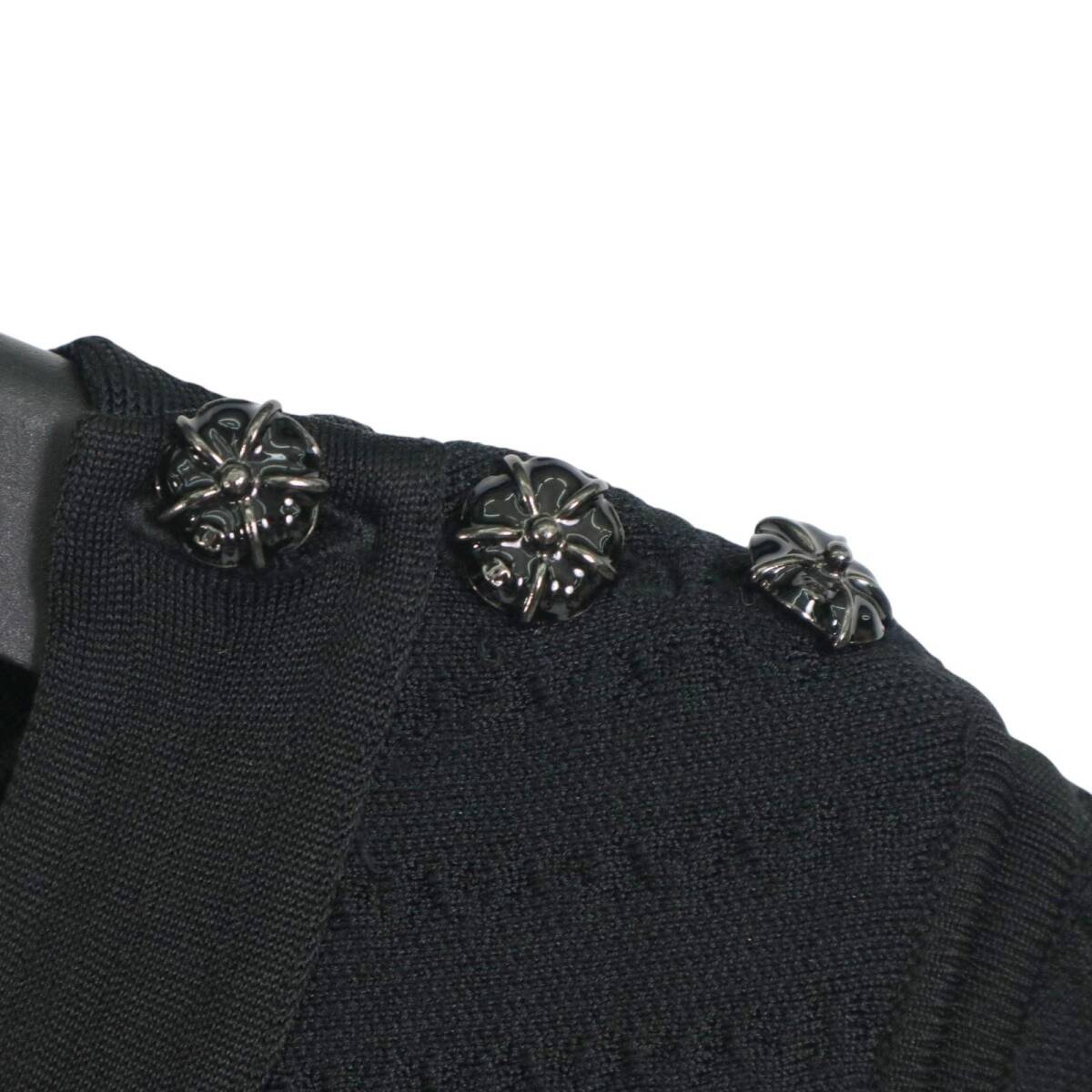 CHANEL シャネル ニットワンピース 09C ブラック＊