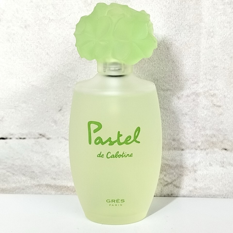 【 GRES 】 100ml ほぼ満タン Pastel de Cabotine グレ パステル ドゥ カボティーヌ EDT オードトワレ SP スプレー 香水 フレグランス D 32