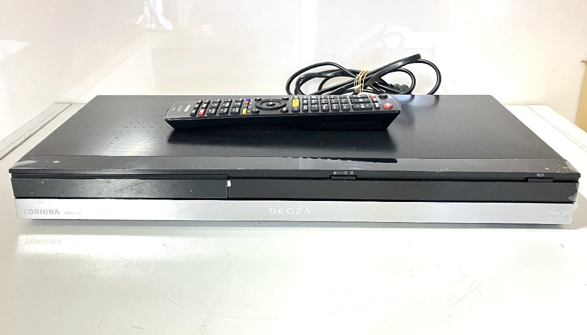 【井1-9】TOSHIBA 東芝 HDD＆ブルーレイディスクレコーダー DBR-Z320 BRレコーダー DVDレコーダー 1TB リモコン付き