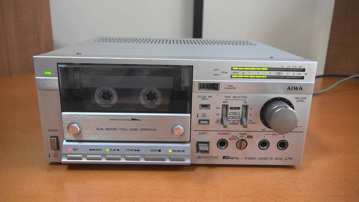 AIWA　L7M　ステレオカセットデッキ　中古ジャンク品