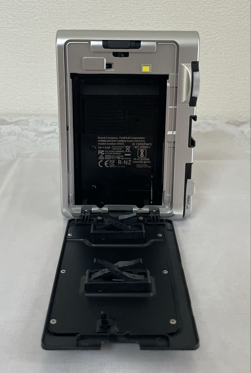 U36 FUJIFILM 富士フイルム instax mini Evo ブラック チェキ