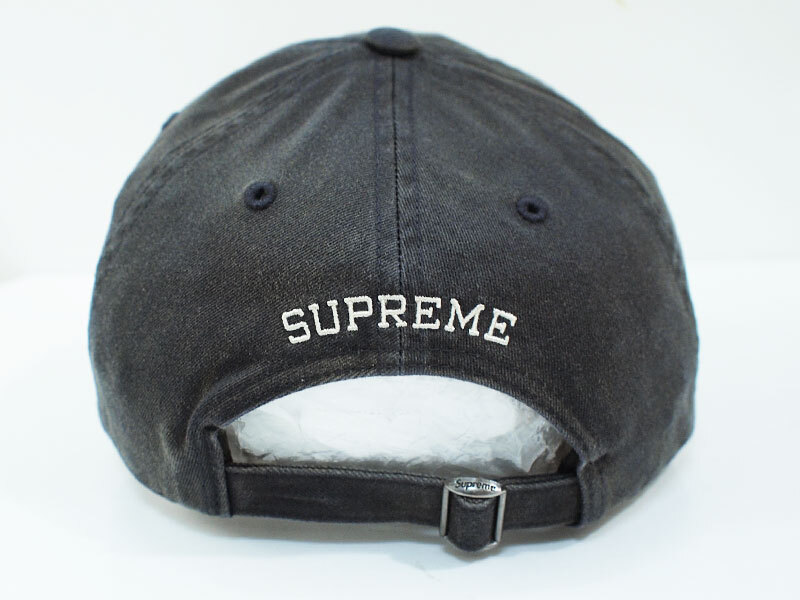 極美品 24AW 定価8800円 Supreme Bleached Chino 6-Panel ブリーチ 加工 チノ 6パネル キャップ スクリプトロゴ シュプリーム FT