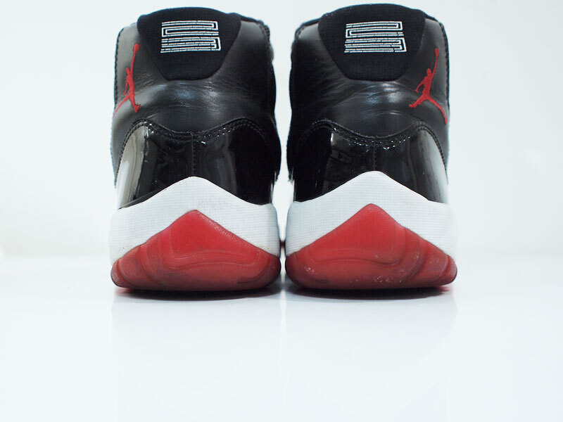 27.5cm 2012 NIKE AIR JORDAN 11 RETRO BRED エアジョーダン11 レトロ ブレッド US9.5 378037-010 FT_画像4