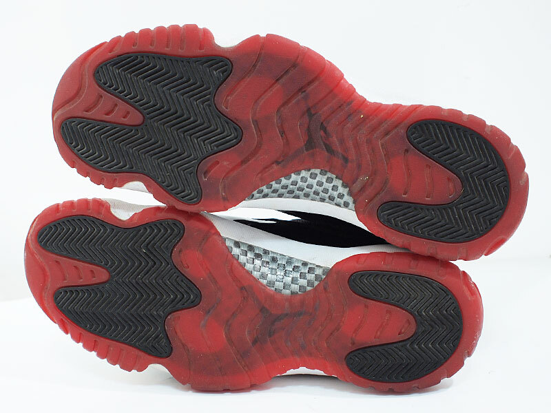 27.5cm 2012 NIKE AIR JORDAN 11 RETRO BRED エアジョーダン11 レトロ ブレッド US9.5 378037-010 FT_画像5