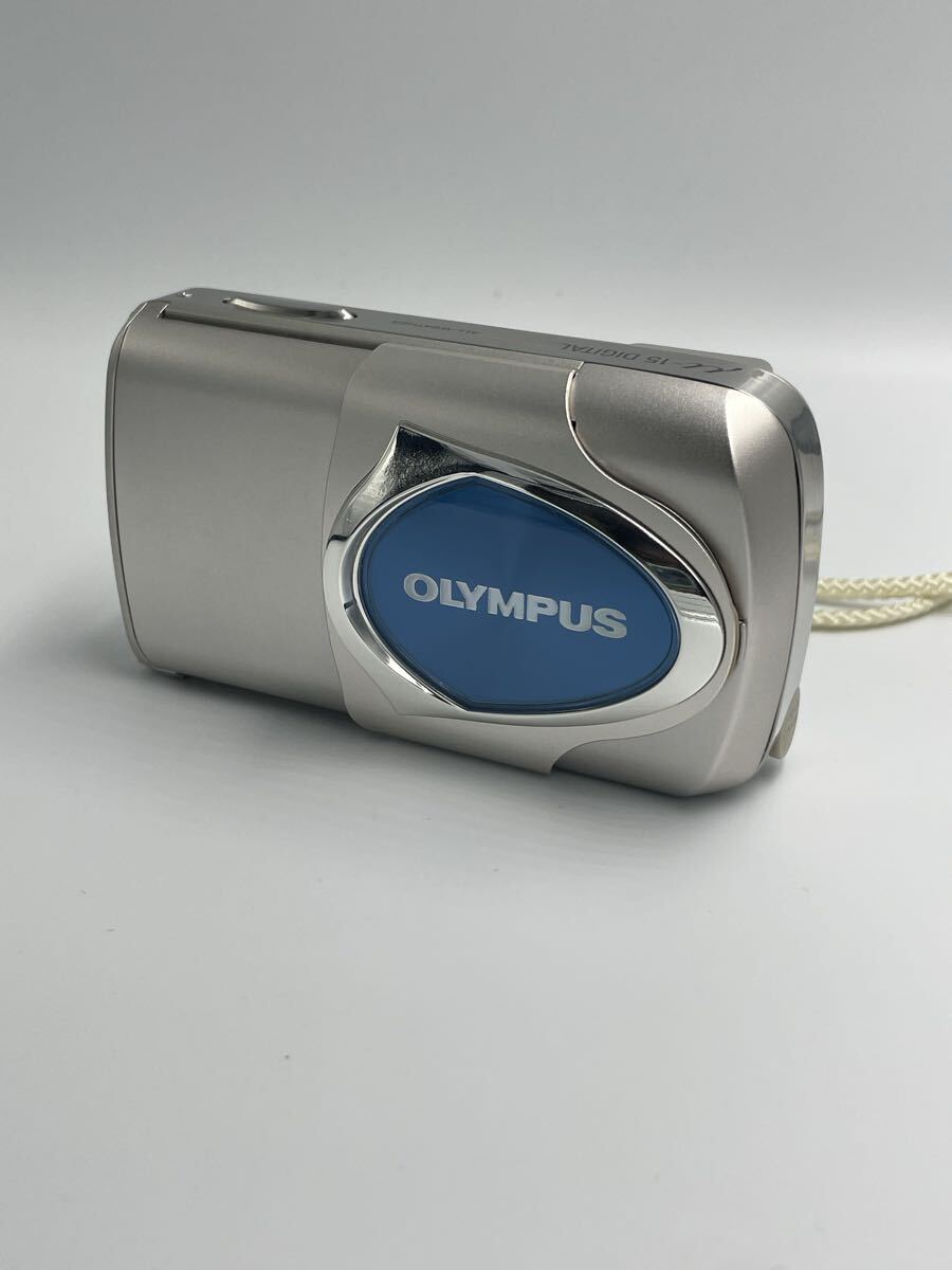 1円スタート OLYMPUS オリンパス ミュー μ-15 DIGITAL コンパクトデジタルカメラ 5.8-17.4mm 1:3.1-5.2 デジカメ 動作未確認