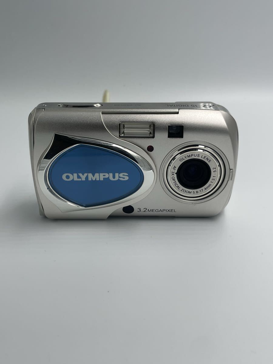 1円スタート OLYMPUS オリンパス ミュー μ-15 DIGITAL コンパクトデジタルカメラ 5.8-17.4mm 1:3.1-5.2 デジカメ 動作未確認