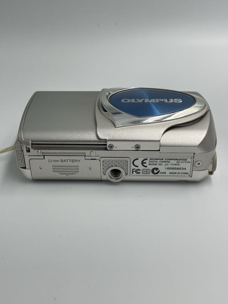 1円スタート OLYMPUS オリンパス ミュー μ-15 DIGITAL コンパクトデジタルカメラ 5.8-17.4mm 1:3.1-5.2 デジカメ 動作未確認