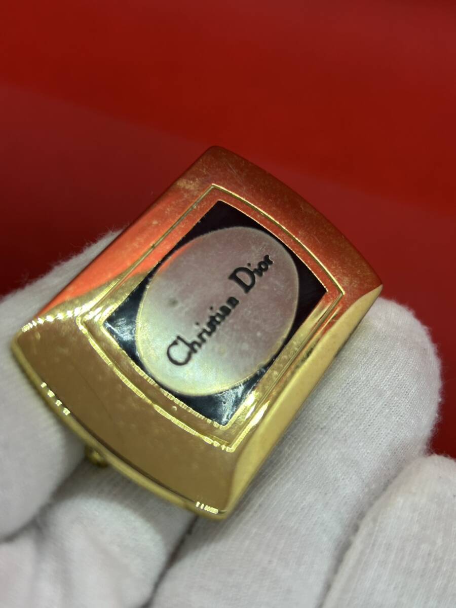 Christian Dior クリスチャンディオール ロゴ入り ベルトバックルのみ 2點(diǎn)まとめて 中古 ヴィンテージ 金色 ゴールド 