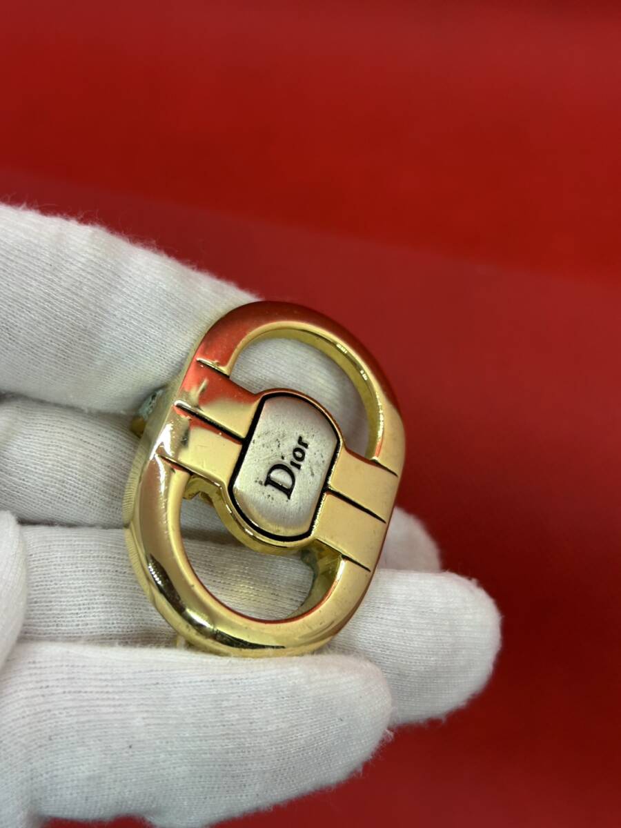 Christian Dior クリスチャンディオール ロゴ入り ベルトバックルのみ 2點(diǎn)まとめて 中古 ヴィンテージ 金色 ゴールド 