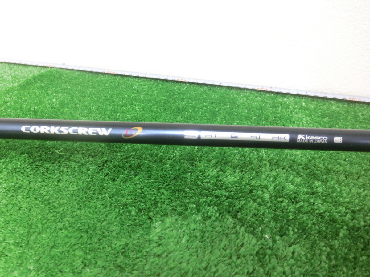 ♪Kasco キャスコ POWER TORNADO U 55U ユーティリティ ?°/純正 シャフト CORKSCREW FLEX-S J1114♪_画像6