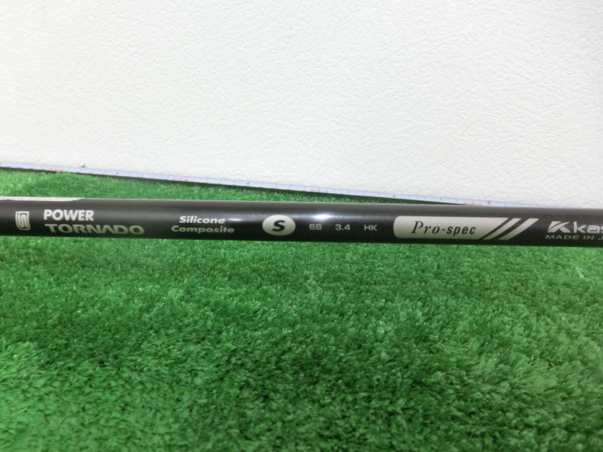 ♪Kasco キャスコ POWER TORNADO SUPER HYTEN Pro-spec 44U ユーティリティ ?°/純正 シャフト FLEX-S J0150♪_画像6