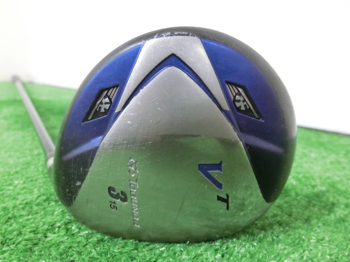 ♪TOBUNDA トブンダ VT 3W フェアウェイウッド 15°/純正 シャフト 502-F FLEX-R J1141♪_画像1