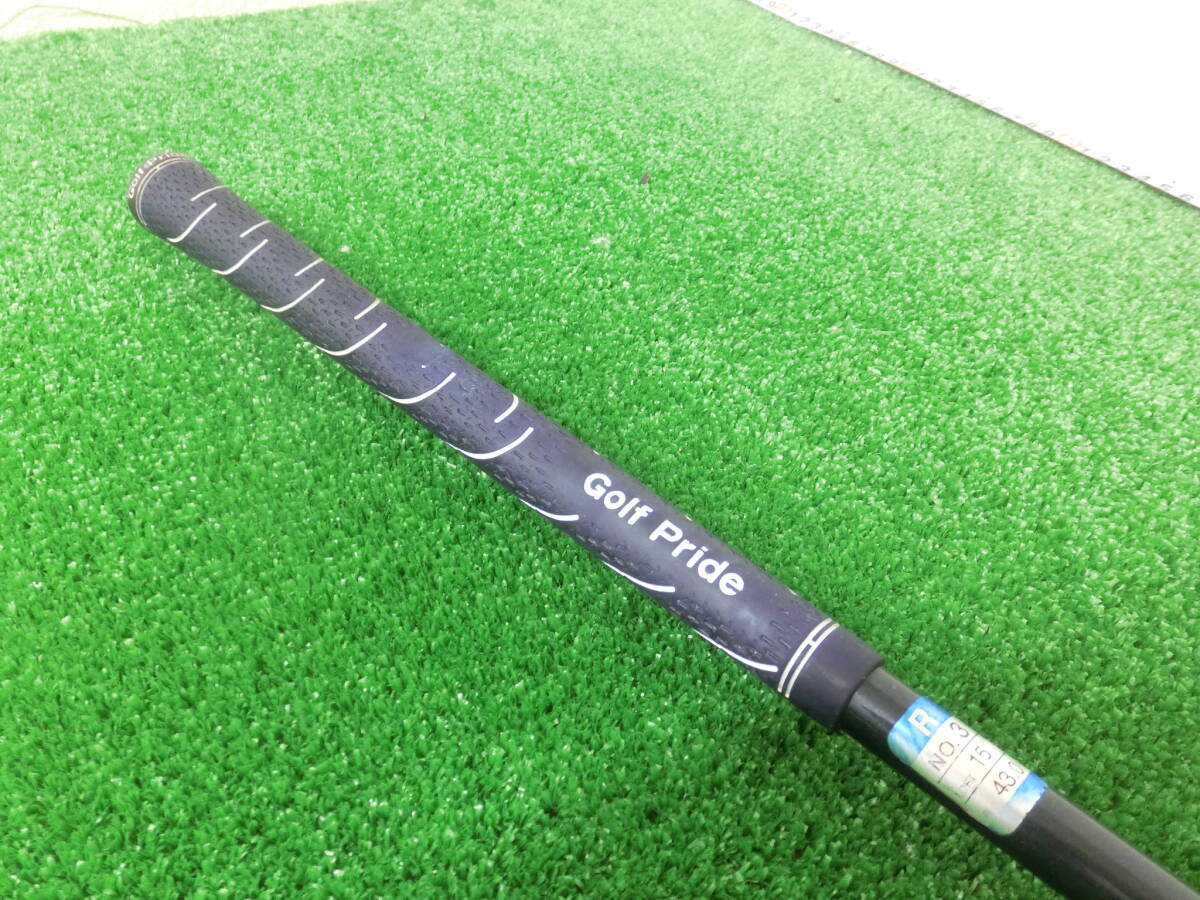 ♪TOBUNDA トブンダ VT 3W フェアウェイウッド 15°/純正 シャフト 502-F FLEX-R J1141♪_画像7