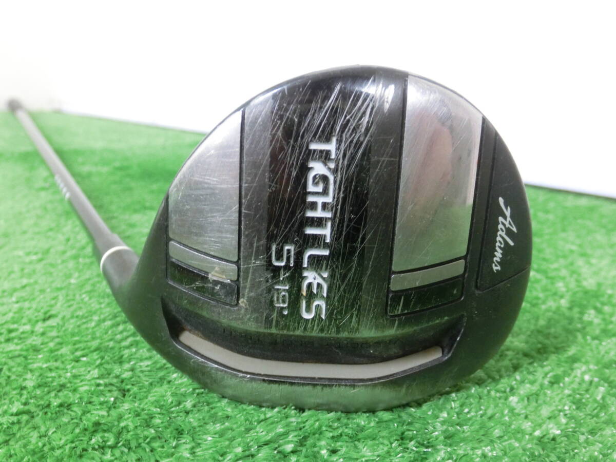 ♪ADAMSGOLF アダムスゴルフ Tight Lies 5W フェアウェイウッド 19°/純正 シャフト FLEX-R J1163♪_画像1