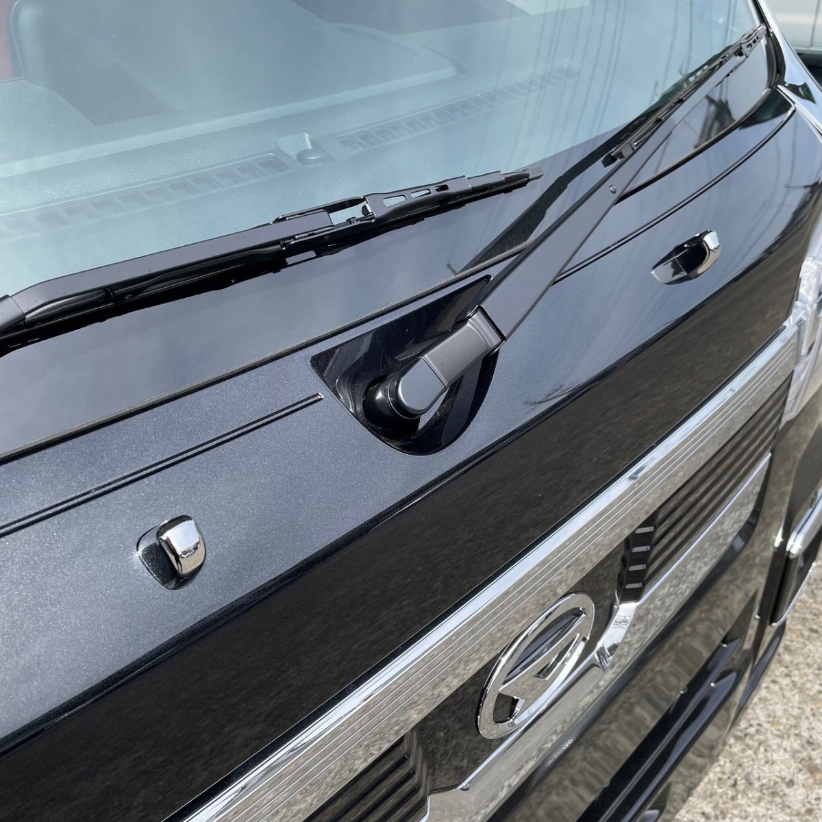 【軽トラカスタム応援価格!!】 J-NEXT ダイハツ ハイゼットトラック/ハイゼットジャンボ 500系前期/後期 用 メッキノズルカバー_画像3