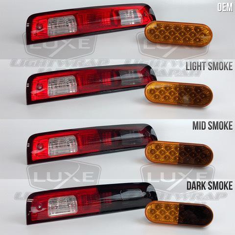 【50cm幅x100cmパック】LUXE LIGHTWRAP ラックス ライトラップ スモークフィルム グロス(艶あり) ライトスモーク_画像6