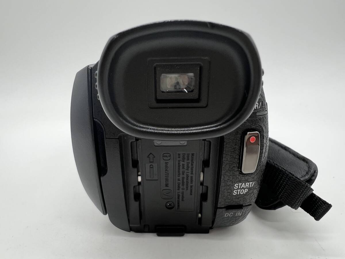 SONY FDR-AX55 4K HANDYCAM ソニー ビデオカメラ ブラック 動(dòng)作未確認(rèn) ジャンク品【10613】
