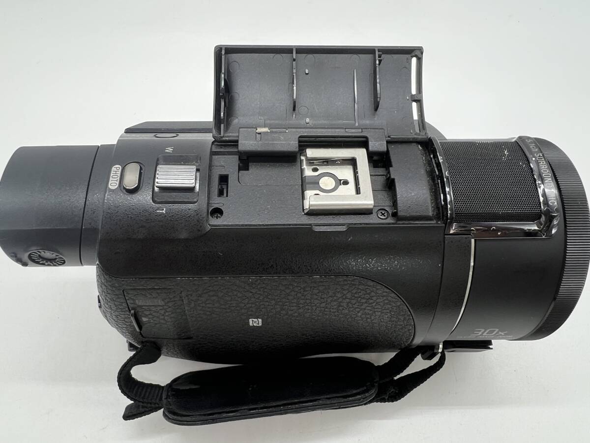 SONY FDR-AX55 4K HANDYCAM ソニー ビデオカメラ ブラック 動(dòng)作未確認(rèn) ジャンク品【10613】