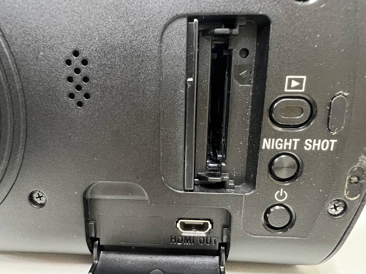 SONY FDR-AX55 4K HANDYCAM ソニー ビデオカメラ ブラック 動(dòng)作未確認(rèn) ジャンク品【10613】