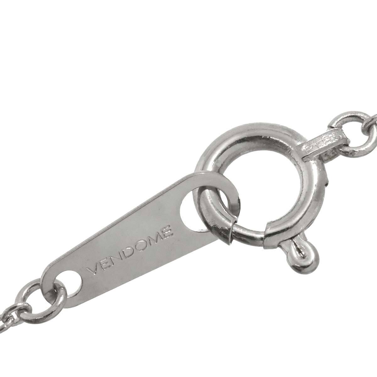  Vendome Vendome Cross diamond 0.38ct колье 40cm Pt платина Diamond Necklace[ сертификат имеется ] 90289785