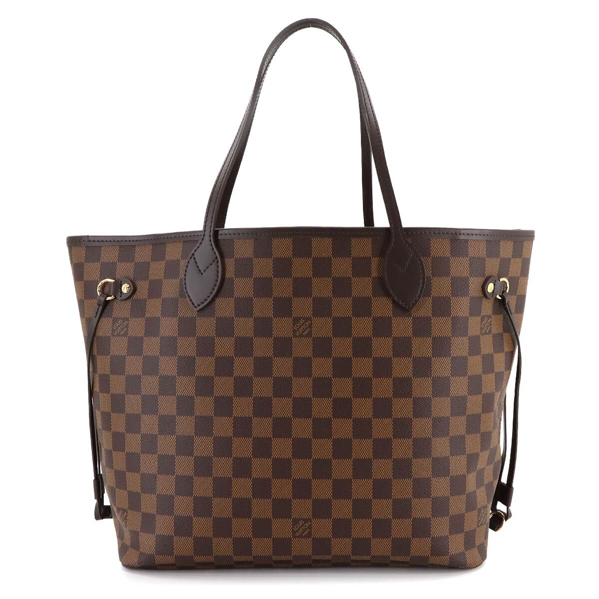  новый товар не использовался Louis Vuitton LOUIS VUITTON Damier neva- полный MM большая сумка ebens Lee zN40599 Brown 90293321