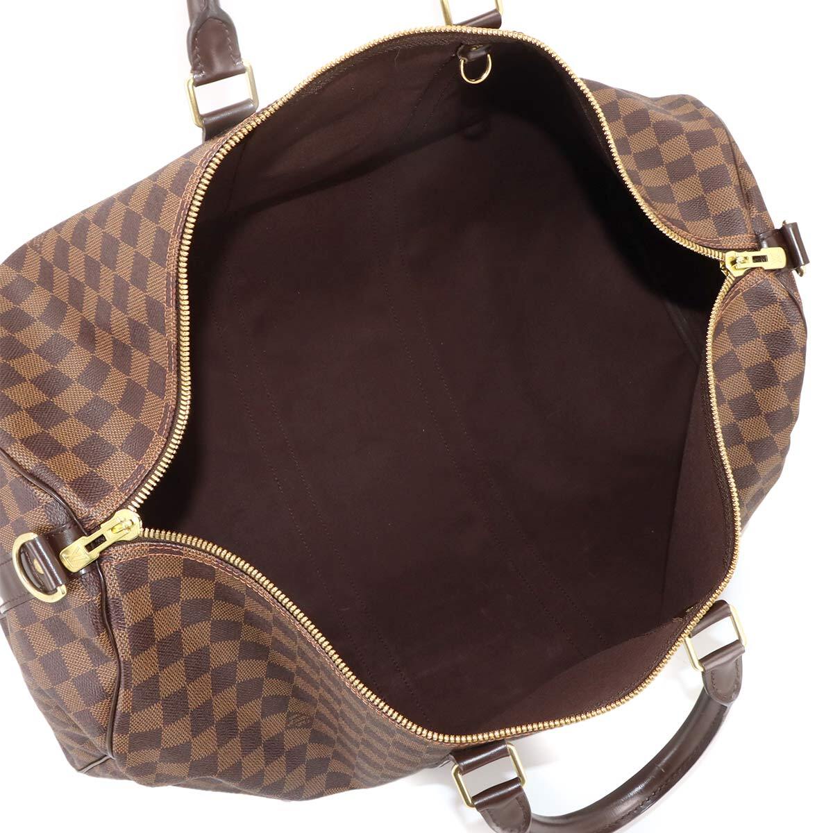 прекрасный товар Louis Vuitton LOUIS VUITTON Damier ключ poru частота lie-ru55 2way Boston сумка на плечо ebenN41414 90294386