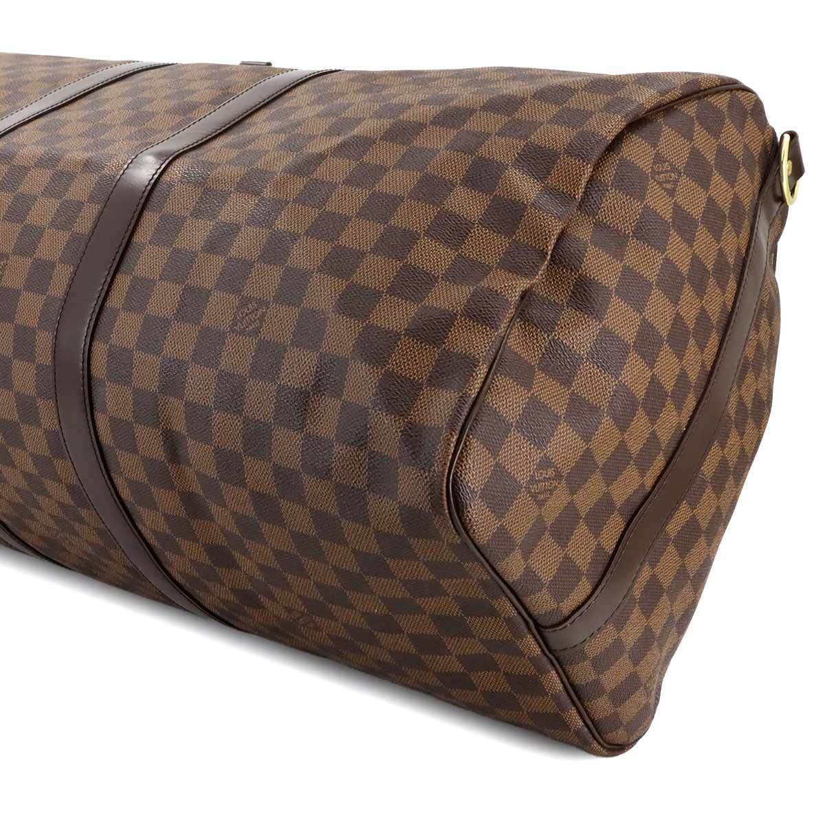  прекрасный товар Louis Vuitton LOUIS VUITTON Damier ключ poru частота lie-ru55 2way Boston сумка на плечо ebenN41414 90294386