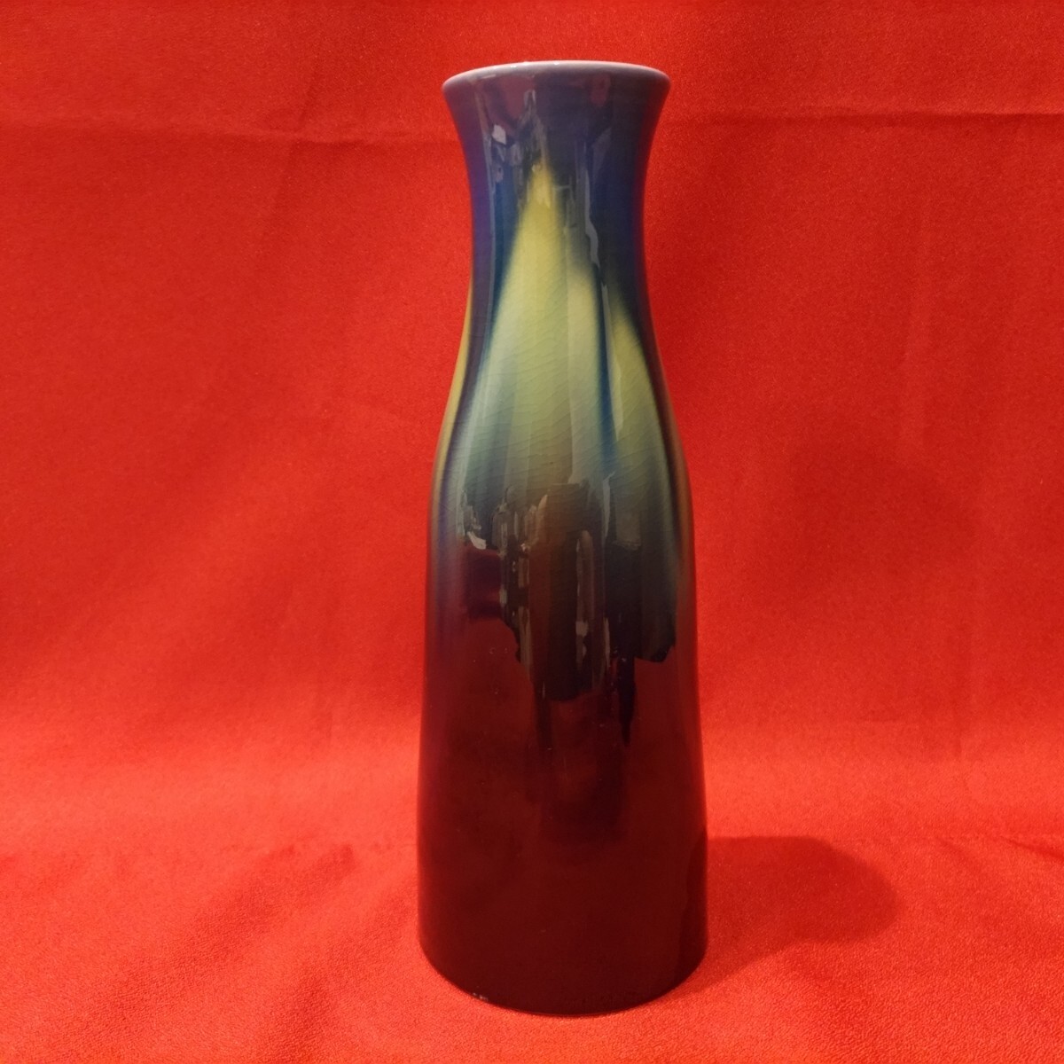  три плата добродетель рисовое поле . 10 .... Akira . цветок входить человек национальное достояние ваза для цветов ваза Kutani 