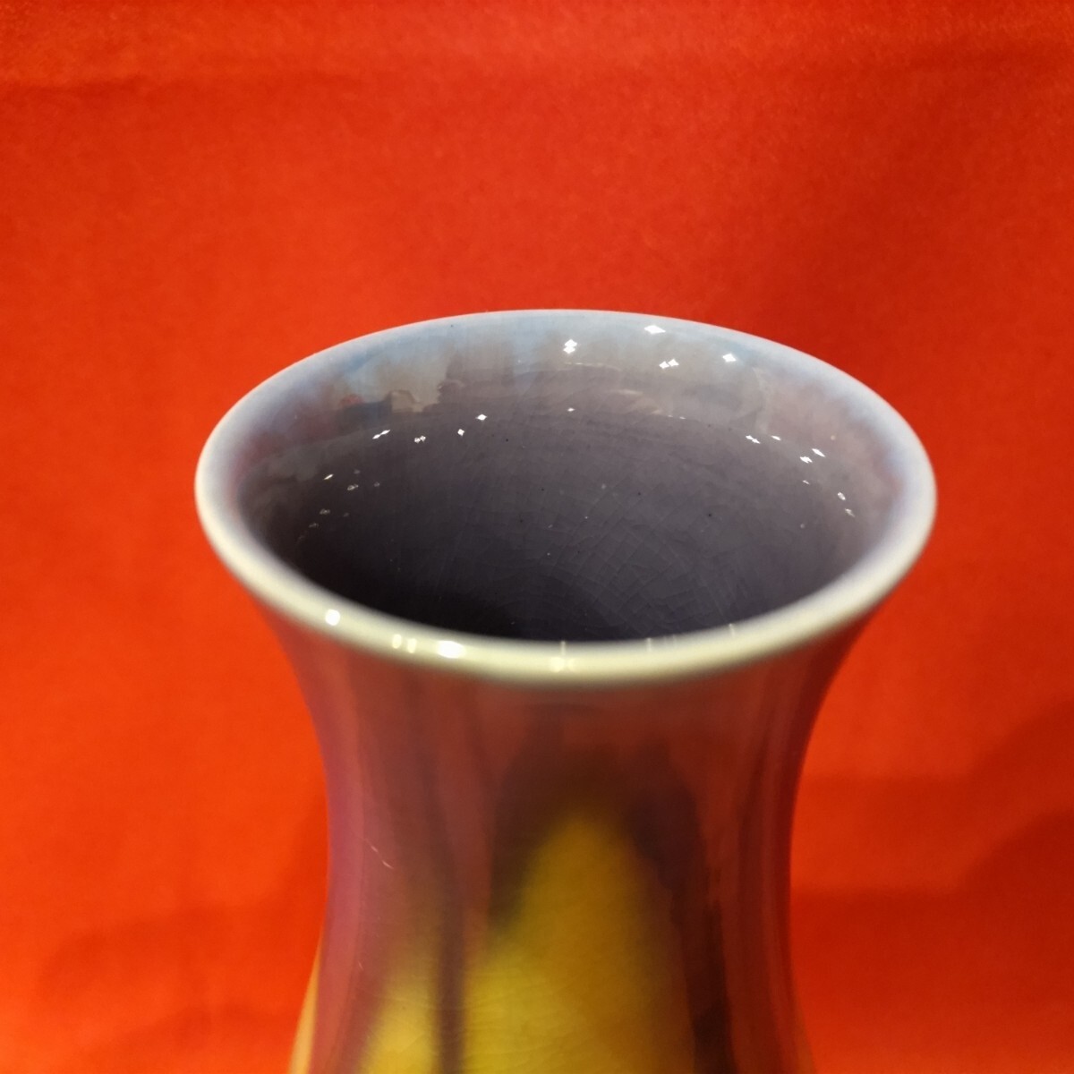  три плата добродетель рисовое поле . 10 .... Akira . цветок входить человек национальное достояние ваза для цветов ваза Kutani 