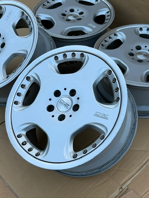 メルセデスベンツ W205、Cクラス、W212、Eクラス、W221 Sクラス用 OZ Racing Opera II 18インチ 8.5J+35 PCD112 ホイール(4本)。AUDI _画像3