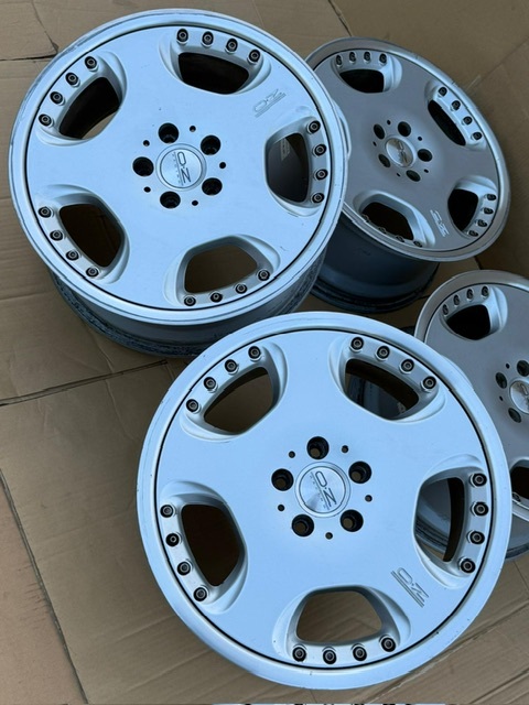 メルセデスベンツ W205、Cクラス、W212、Eクラス、W221 Sクラス用 OZ Racing Opera II 18インチ 8.5J+35 PCD112 ホイール(4本)。AUDI _画像10