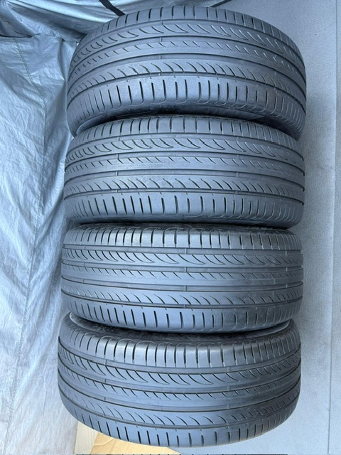 中古タイヤ4本セット 225/55/17 PIRELLI 2024年製 非常に良い状態のタイヤ 225/55/17 PIRELLI 2024年製 非常に良い状態のタイヤ_画像1