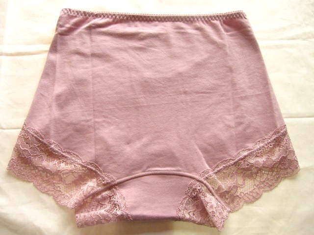*送料無料*新品*L*スッキリeショーツ4枚*フロント部分生地2重でお腹スッキリ・綿たっぷり・履きこみ丈深め・マチ幅広め*アズ*_画像5