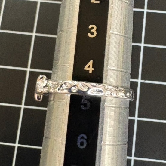 A974 匿名配送 指輪 レディース ピンキーリング テールリング s925 シルバー 小さい 星 スター フリーサイズ サイズ調節可能_画像8