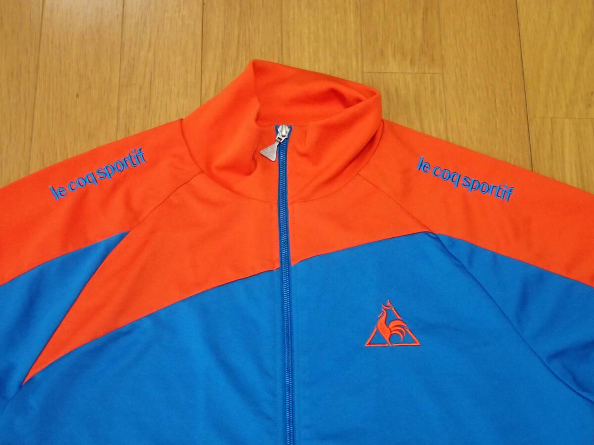 ☆le coq sportif　☆ルコック　☆デサント　☆スポーツウエア　☆トラックジャージ　☆ジップアップジャケット　☆メンズ　☆L 
