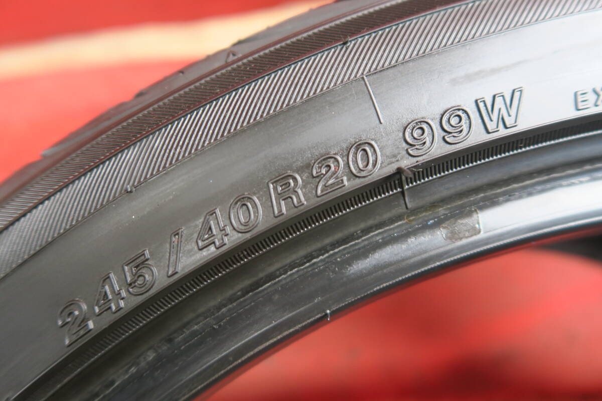 R106★ タイヤ 2本 ★ 245/40R20 ヨコハマ AVID ENVIGOR ★ 2022年製造_画像6