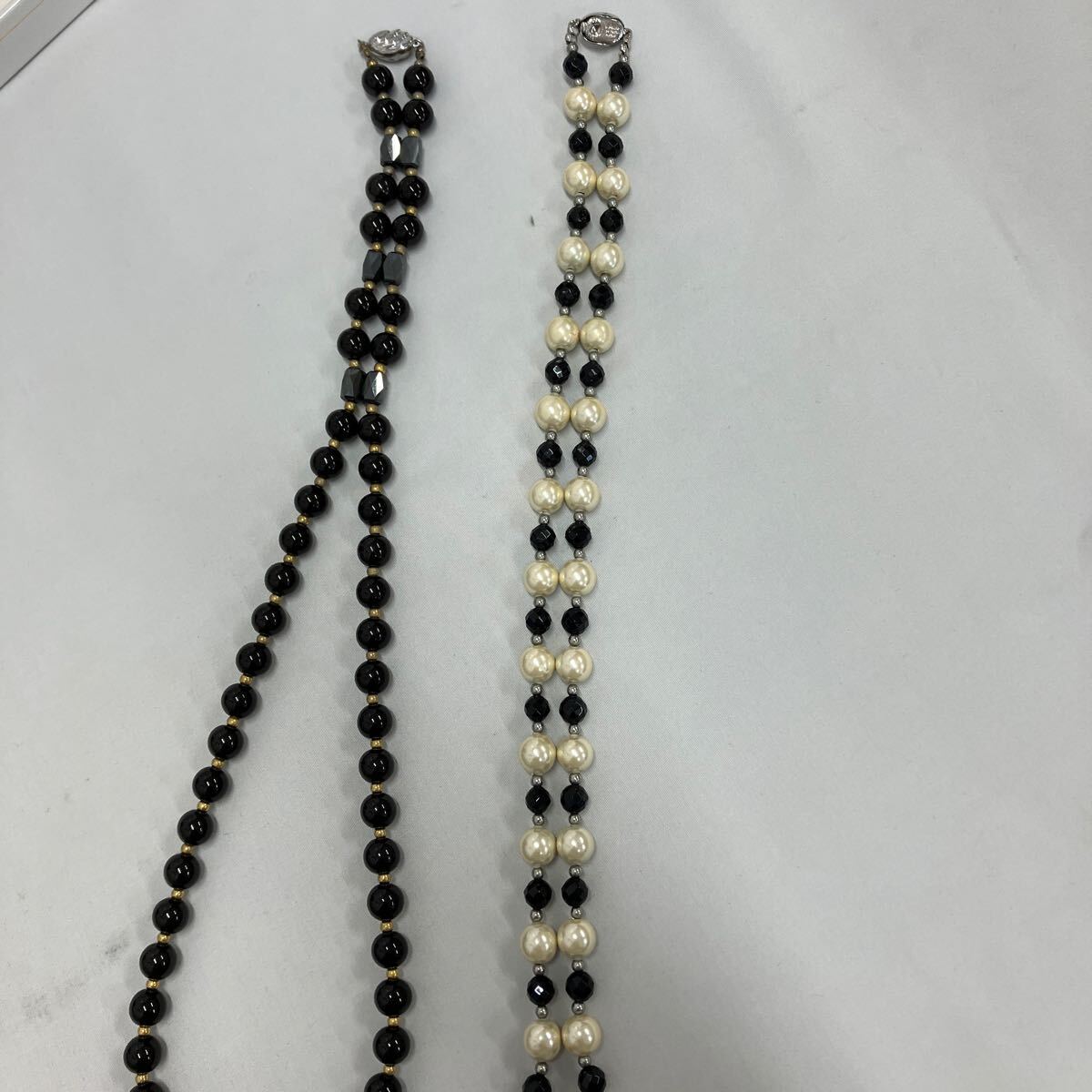 磁気ネックレス2本セット　アクセサリーとしても　ヘマタイト入　健康　磁気_画像7