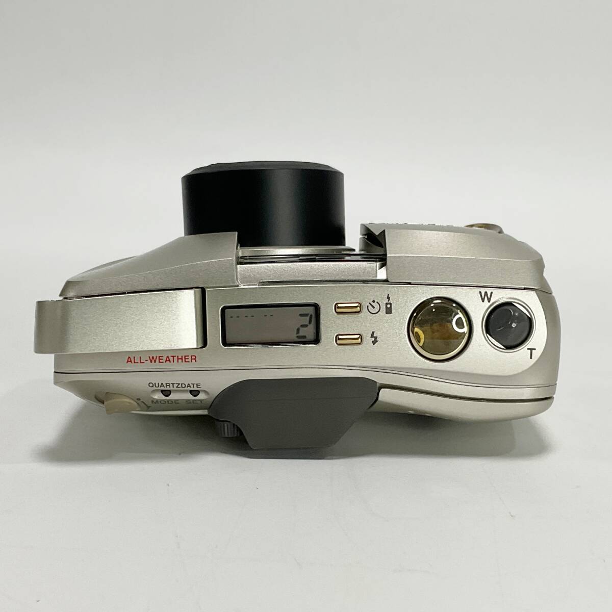 【63588T】基本動作確認済み　OLYMPUS μ ZOOM　140VF　38-140mm　ケース付　目立つキズ汚れなし　現状品_画像4