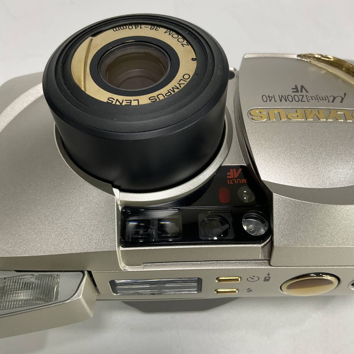 【63588T】基本動作確認済み　OLYMPUS μ ZOOM　140VF　38-140mm　ケース付　目立つキズ汚れなし　現状品_画像9