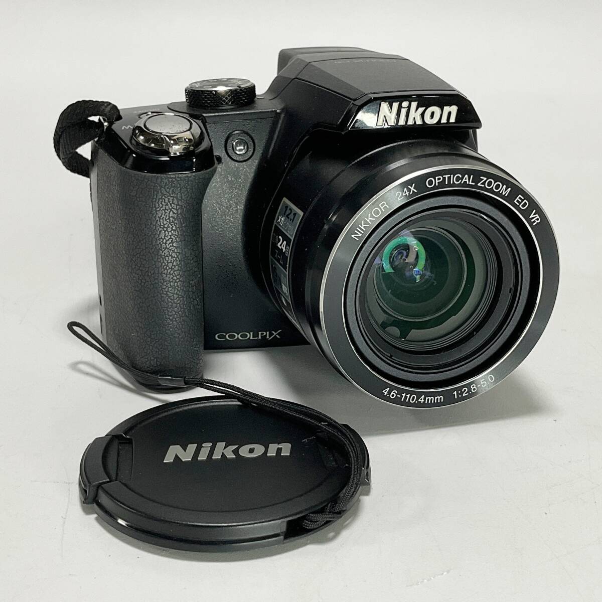 【63791T】Nikon COOLPIX P90 動作未確認　広角24倍ズーム　12.1メガピクセル　15コマ／秒高速連写 ジャンク品_画像1