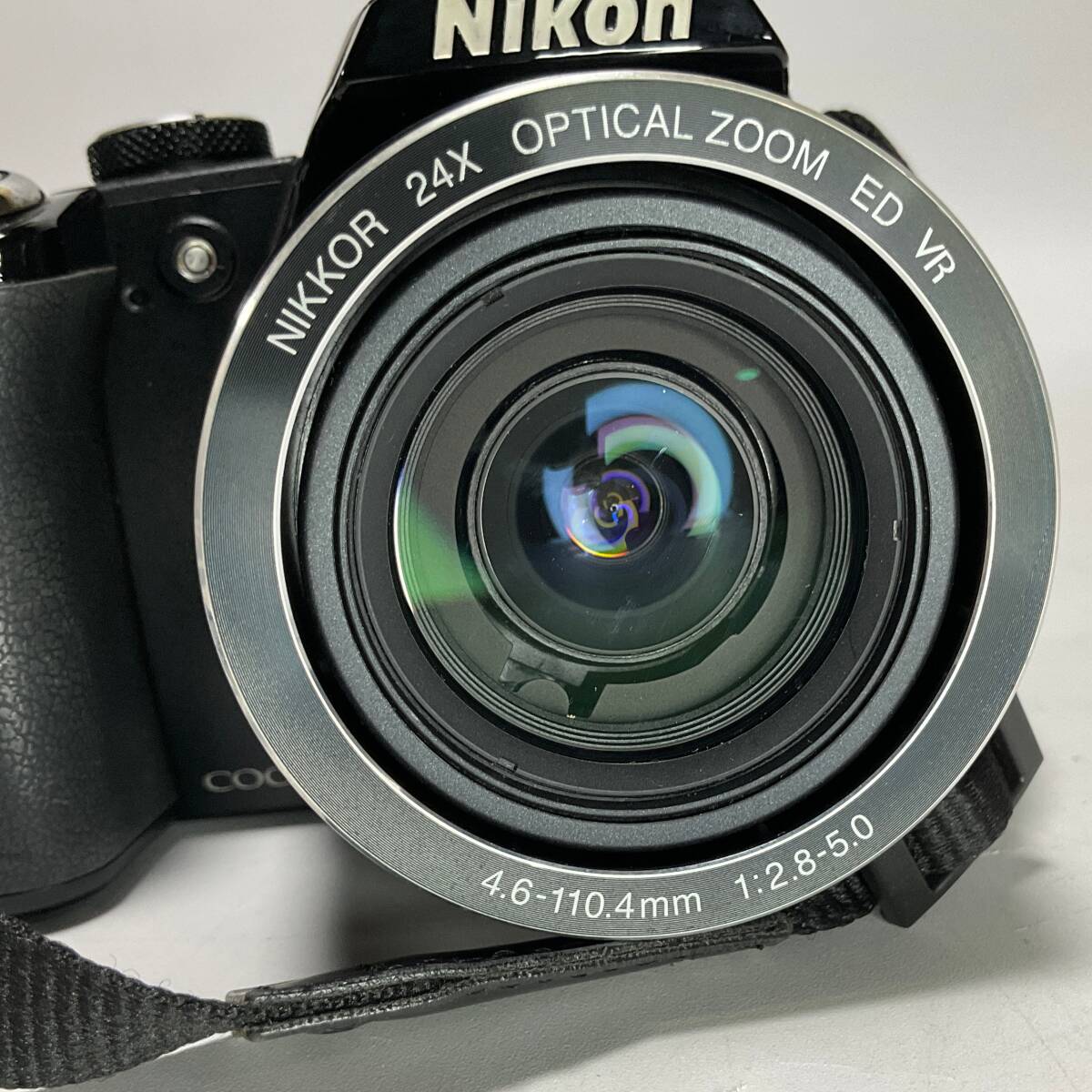 【63791T】Nikon COOLPIX P90 動作未確認　広角24倍ズーム　12.1メガピクセル　15コマ／秒高速連写 ジャンク品_画像8