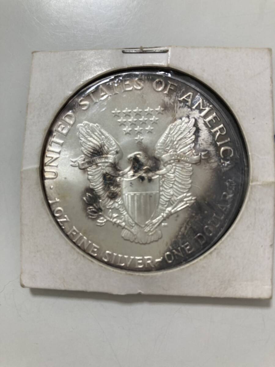 希少1986年 アメリカ「イーグル・ウオーキング リバティ」純銀 1オンス 銀貨 アメリカイーグルウォーキングリバティ銀貨 1オンス 1oz 1986年